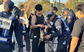 Estrictos controles en el Parque de Mayo durante los festejos de primavera