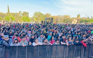 Los sanjuaninos coparon el Parque de Mayo para celebrar la primavera