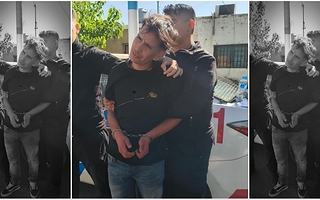 Agredió a su madre y a su pareja dentro de una casa