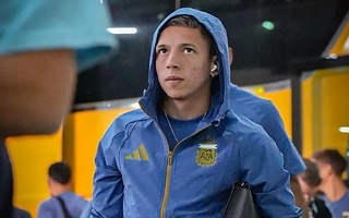 Prestianni habló de Otamendi y no le cerró la puerta a River para un futuro