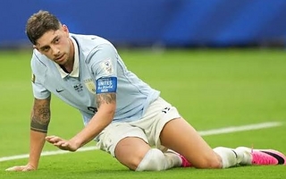 Federico Valverde quedó afuera de Uruguay por una lesión en su tobillo
