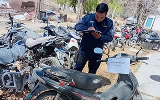 Hallaron en Iglesia una moto buscada desde hace casi 12 años