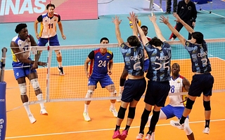 Con dos sanjuaninos, Argentina se metió en semifinales de vóley