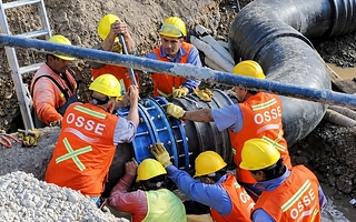 OSSE ya piensa en la nueva licitación para terminar el acueducto de Albardón