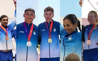 Ruta, pista y BMX sumaron medallas para San Juan en los Odesur