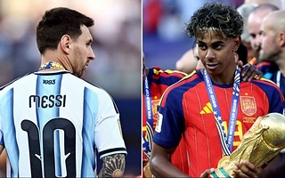 Lamine Yamal sorprendió al hablar de Messi y el Balón de Oro