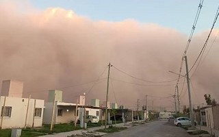 A qué hora el Zonda soplará con mayor intensidad este jueves en San Juan
