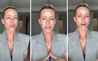Nicole Neumann fue vista comiendo en una panchería pese a ser vegana
