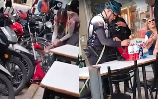 Atraparon a una mujer tras robar cervezas y galletas en un supermercado de Capital