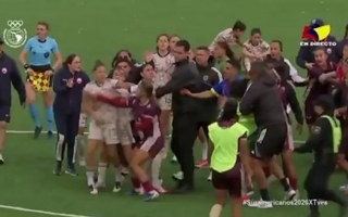 Batalla campal tras la final entre Venezuela y Chile en los Suramericanos