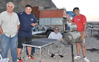 Sanjuaninos ya esperan en El Zonda por el homenaje a Henry Martín