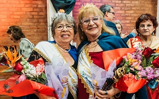 Susana Castro es la Reina del Adulto Mayor de Rawson 2026