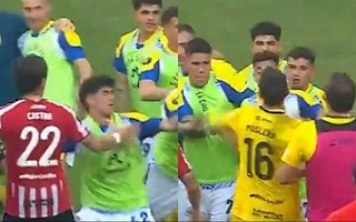 La final de la Supercopa Internacional terminó con una pelea