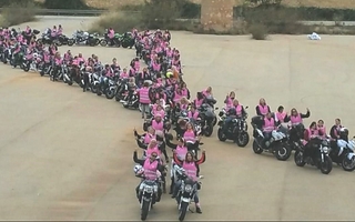 San Juan reunirá a moteras y moteros por la prevención del cáncer de mama