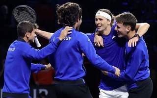 Zverev apareció en el momento clave y Europa volvió a ganar la Laver Cup