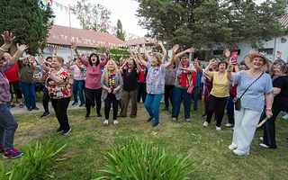 Más de 300 personas celebraron el Día del Jubilado en Rivadavia