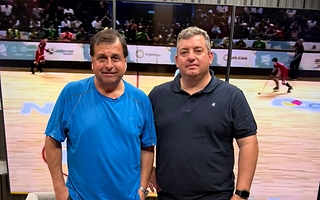 Cano y Karki, la dupla jachallera que será "la voz" del Mundial de Hockey en Asunción