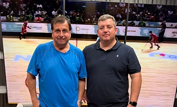 Cano y Karki, la dupla jachallera que será "la voz" del Mundial de Hockey en Asunción