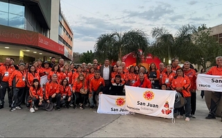 Casi 1.400 deportistas llegaron a San Juan para una semana de competencia