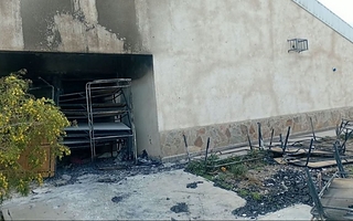 En un intento de robo, incendiaron un jardín de infantes en Chimbas