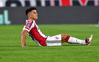 Cuándo volvería a jugar Thiago Almada en River tras su lesión