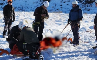 Una avalancha sorprendió a dos turistas en El Chaltén: murió una joven