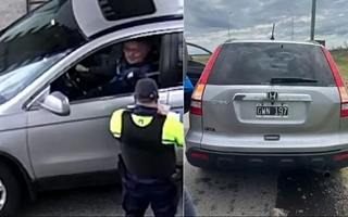 Demoraron a Máximo Kirchner por manejar un vehículo con pedido de captura