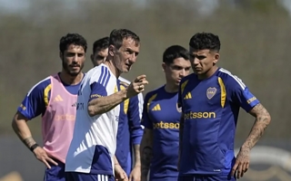 Arruabarrena tiene dos dudas para definir el equipo de Boca ante Unión