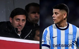 Rojo se plantó en Racing, no entrenó y presiona para volver a Estudiantes