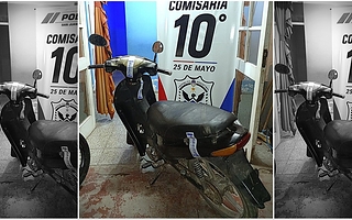 Una moto robada en 2023 apareció durante un control policial
