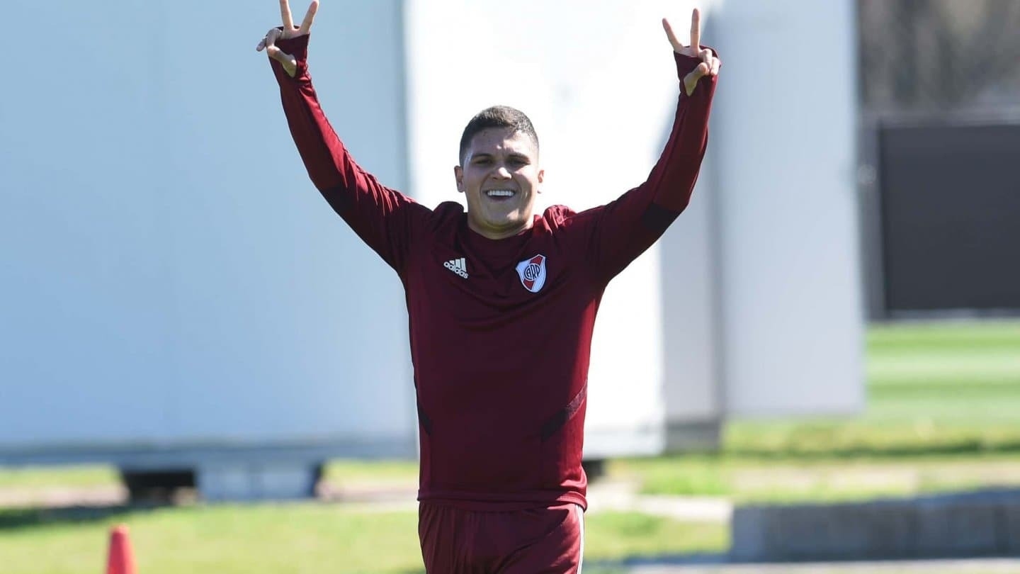 Juanfer Quintero, listo para volver en River