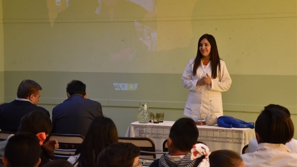 Alumnos jachalleros recibieron sus kits de robótica