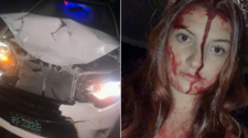 Chocó disfrazada de Halloween y pensaron que había muerto 