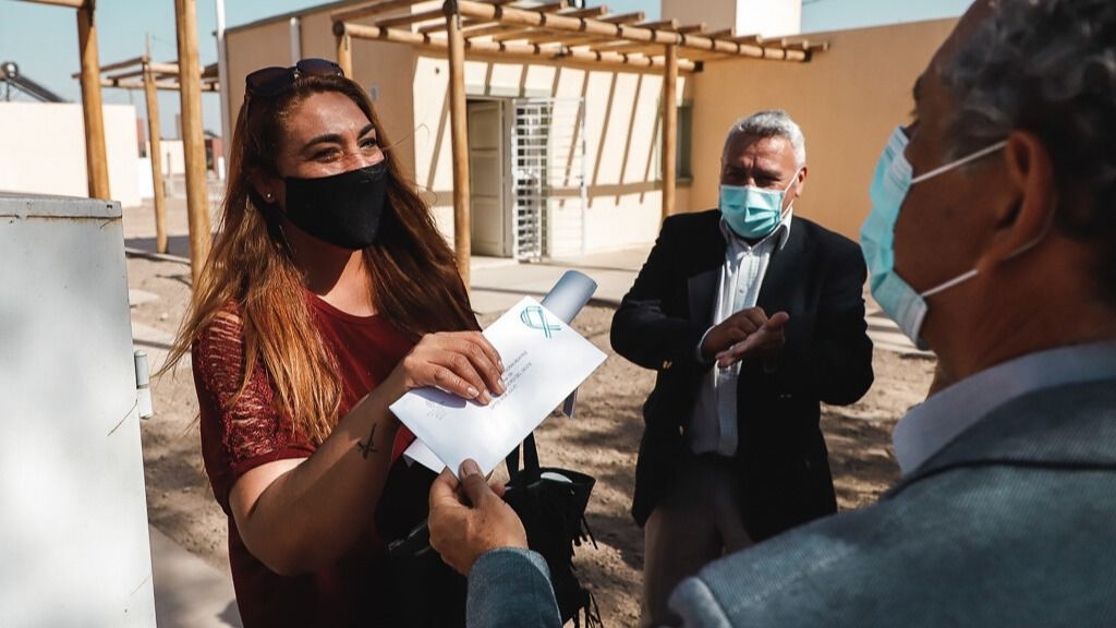 90 familias de 9 de Julio tiene casa nueva