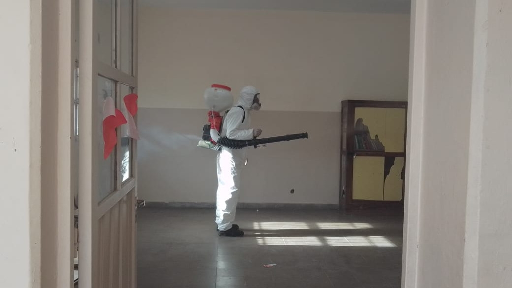 La escuela en la que se detectó un caso de meningitis fue desinfectada ...