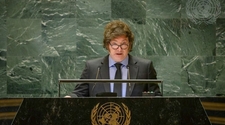 Milei habría plagiado su discurso en la ONU de la serie The West Wing