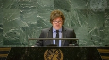 Milei habría plagiado su discurso en la ONU de la serie The West Wing