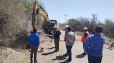 Los vecinos de Valle Fértil aseguran que las obras para tener agua potable van muy lentas