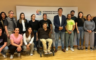 Paula Pareto llega a San Juan para impulsar el deporte inclusivo