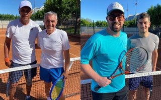 Torneo Senior de tenis: programación completa para este jueves