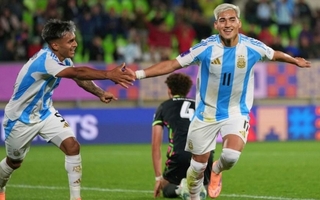 Argentina Sub 20 goleó a Australia y se clasificó a octavos del Mundial