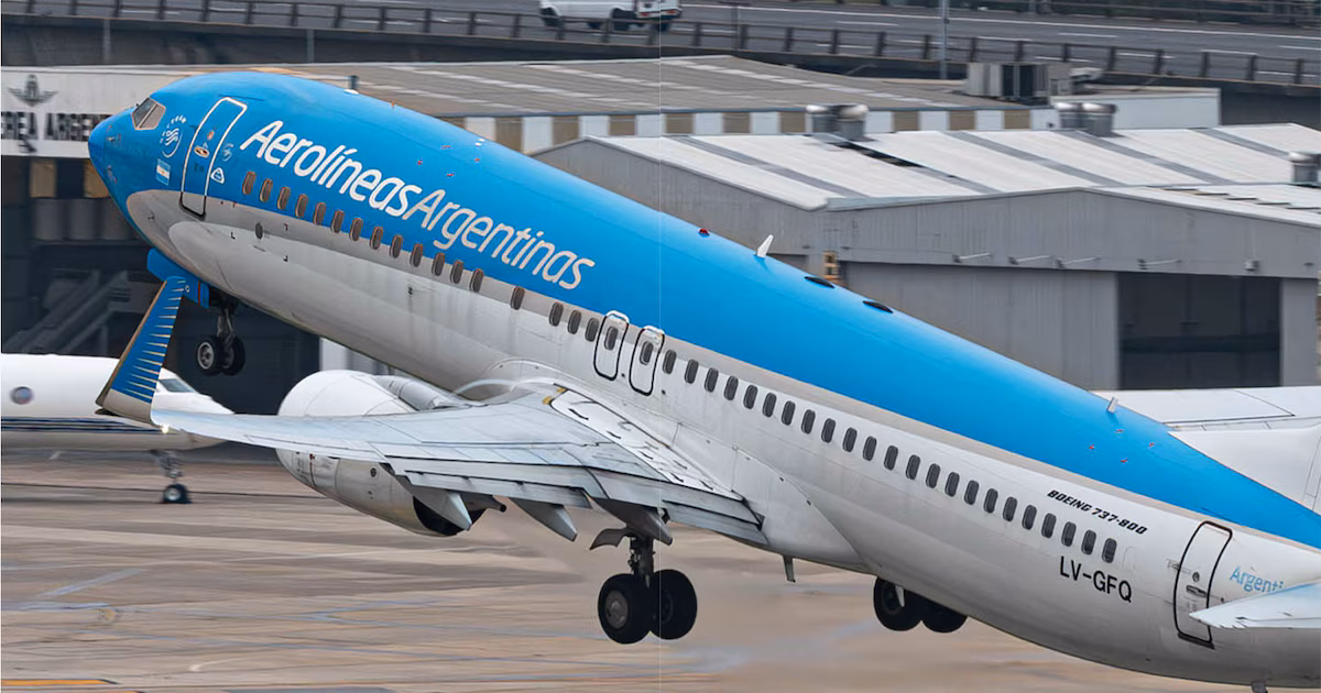 20% off en vuelos de Aerolíneas Argentinas