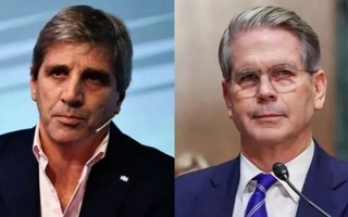 Caputo viaja a Washington para reunión clave con Scott Bessent