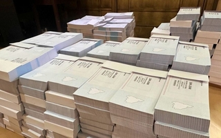 Llegaron a San Juan las boletas para las elecciones del 26 de octubre