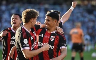 Con suspenso, River le ganó a Racing y se mete en la semifinal por Copa Argentina