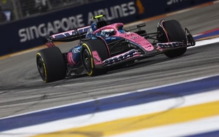 Colapinto no aguantó el buen inicio de carrera y quedó 16º en el GP de Singapur