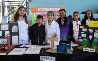 Con maquetas y proyectos ecológicos, alumnos de Ullum presentaron proyectos ambientales 