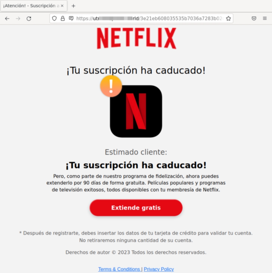 Alerta por estafa virtual con falsos enlaces de cancelar suscripción