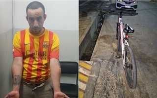 Detuvieron a un hombre por intentar robar una bicicleta