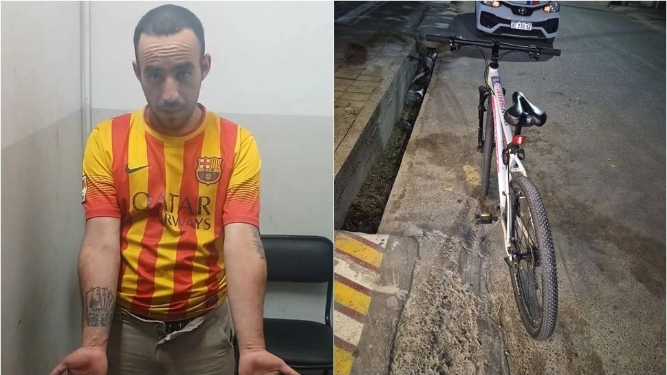 Detuvieron a un hombre por intentar robar una bicicleta en Capital